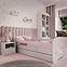 Detská Posteľ. Babydreams+Sz+M biela 80x180 Kôň,5