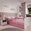 Detská Posteľ. Babydreams+Sz+M ružová 80x180 Kôň,5