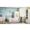 Detská Posteľ. Babydreams+Sz+M Biely 80x180 Medveď s motýľmi,7
