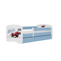 Detská Posteľ. Babydreams+Sz+M modrá 80x180 Formula