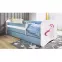 Detská Posteľ. Babydreams+Sz+M Modrá 80x180 Jednorožec,5