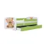 Detská Posteľ. Babydreams+Sz+M zelená 80x180 Medveď s kvetmi,2