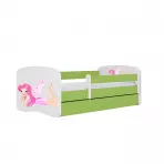 Detská Posteľ. Babydreams+Sz+M Zelená 80x180 Víla 2