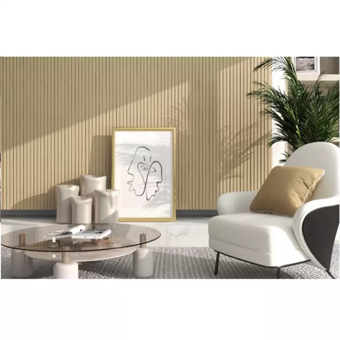 Lamelový panel MODERN LINE NORMAL Natural 12x122x2650mm
