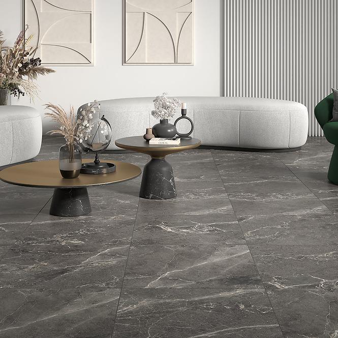 Gresová dlažba Tecnostar Graphite Mat 59,7x59,7