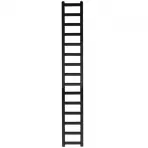 Kúpeľňový radiátor KP Drabinka 180/30 čierny