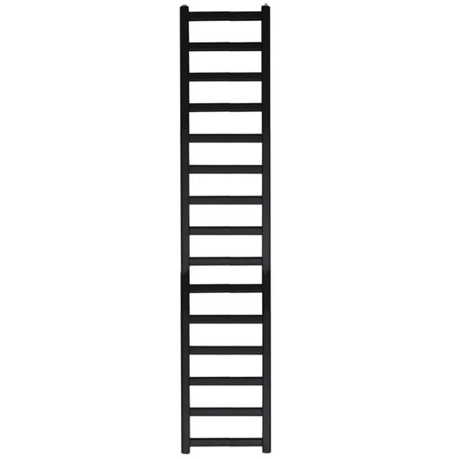 Kúpeľňový radiátor KP Drabinka 180/40 čierny