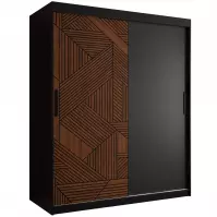 Skriňa Malakka 150 čierna