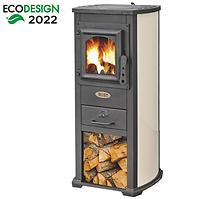 Oceľové kachle Berna Lux 5,3 KW bezovy