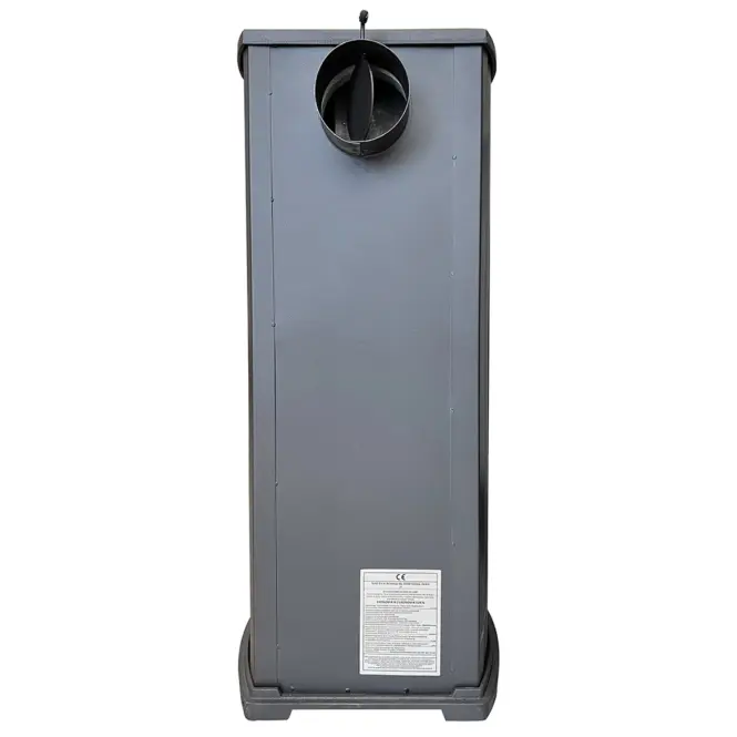 Oceľové kachle Berna Lux 5,3 KW,4