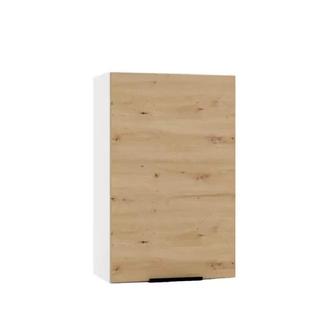 Kuchynská skrinka Elena W45 P/L artisan/čierny hrášok