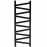 Kúpeľňový radiátor Mix Kalipso Mk 120/40 1200x440 mm čierna