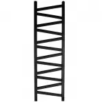 Kúpeľňový radiátor Mix Kalipso Mk 140/50 1400x540 mm čierna