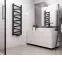 Kúpeľňový radiátor Mix Kalipso Mk 180/50 1800x540 mm čierna,4