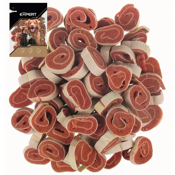 Maškrta soft sushi s kuracím mäsom a rybou 250 g/bal