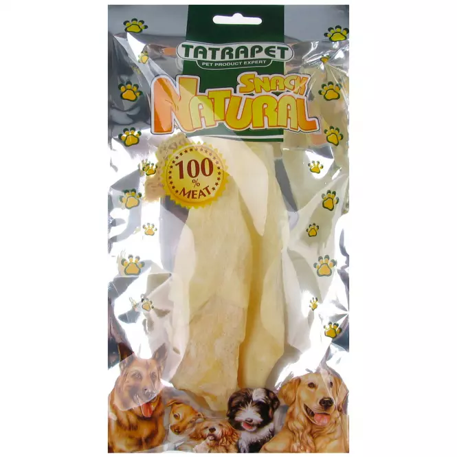 Ucho hovädzie biele 20-25 cm 1 ks Snack Natural