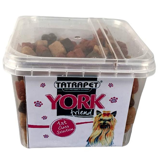 Srdiečka pre yorka mix hydinové + jahňacie + losos 200 g