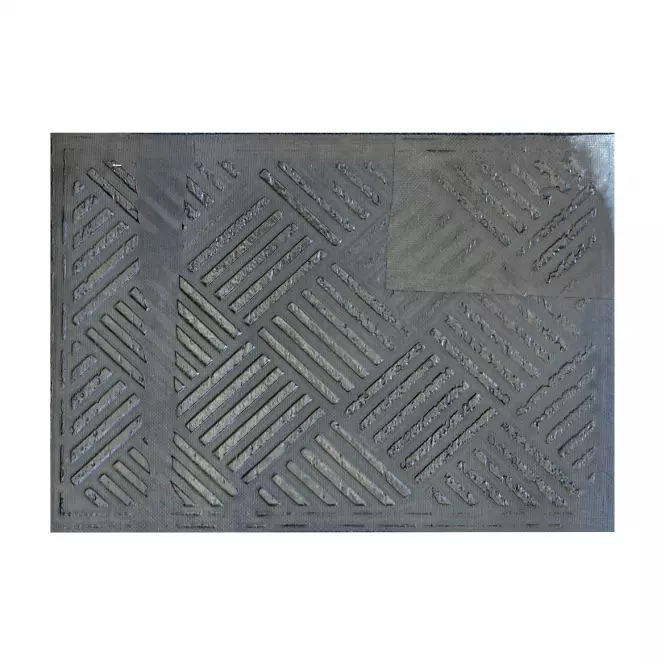 Rohož Geometric K-501-1 40x60 cm šedá,2