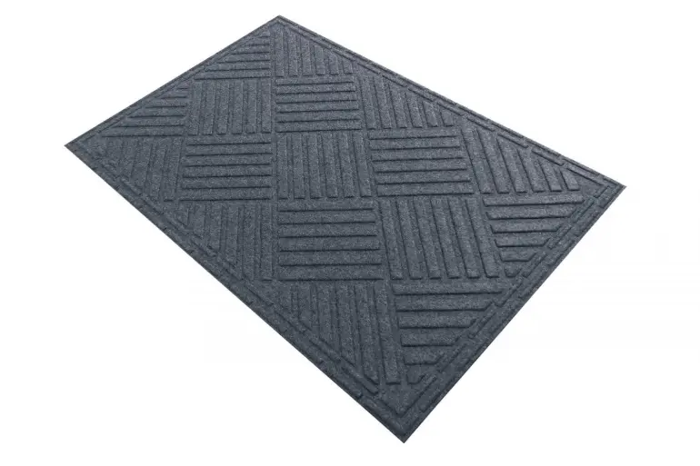 Rohož Textile K-502-1 45x75 cm šedá,5
