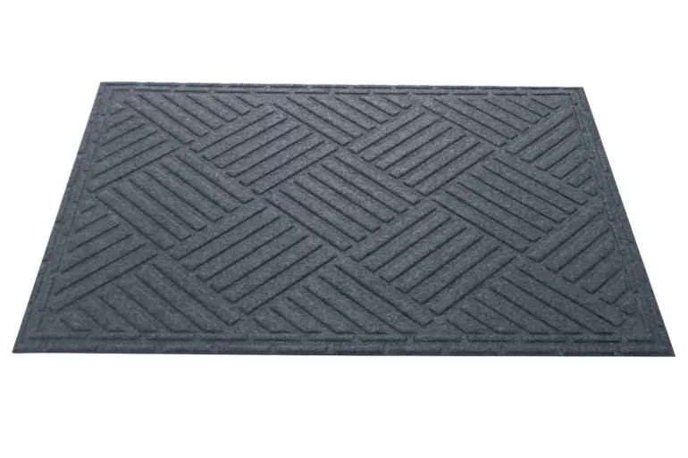 Rohož Textile K-502-1 45x75 cm šedá,4