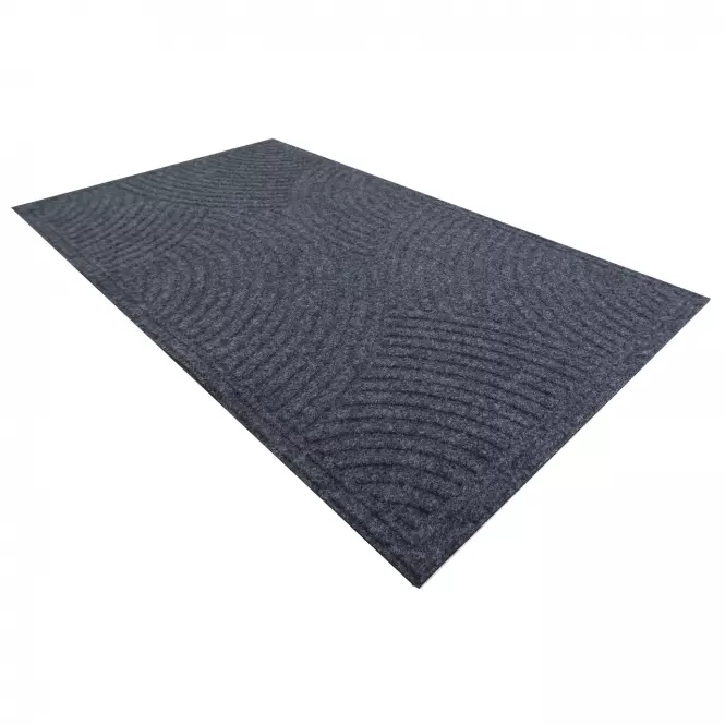 Rohož Textile K-502-3 45x75 cm šedá,4