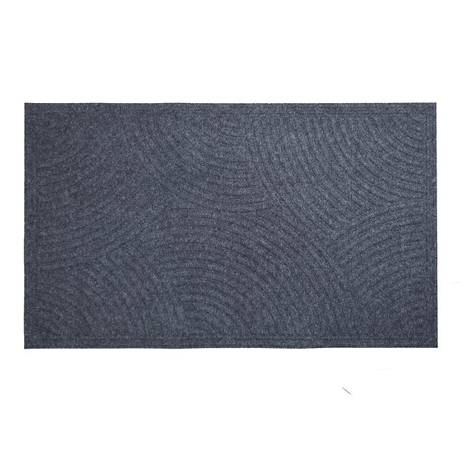 Rohož Textile K-504-3 80x120 cm šedá