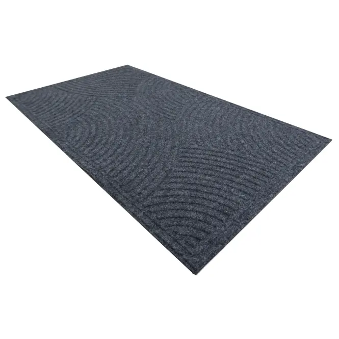 Rohož Textile K-504-3 80x120 cm sivá,6