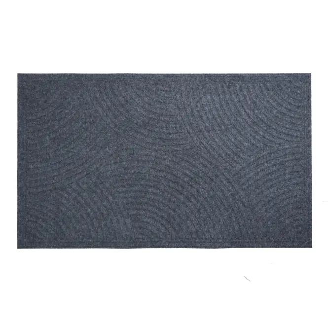 Rohož Textile K-504-3 80x120 cm sivá