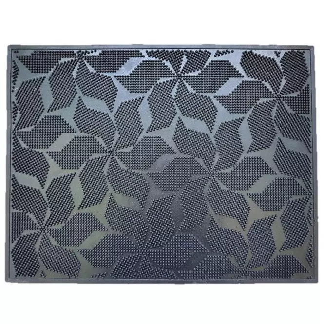 Gumená rohož exteriérová Blossom K-302 55x41 cm kvietky,5