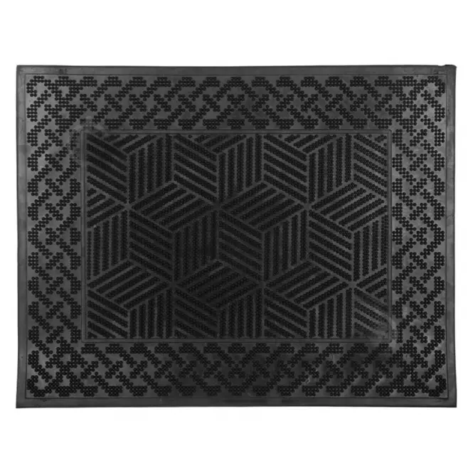 Gumená rohož exteriérová Emma K-303 55x41 cm geometric