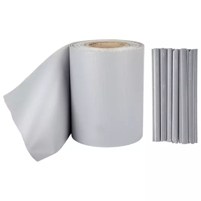 Záhradný pás 19 cm x 35 m svetlošedý,2