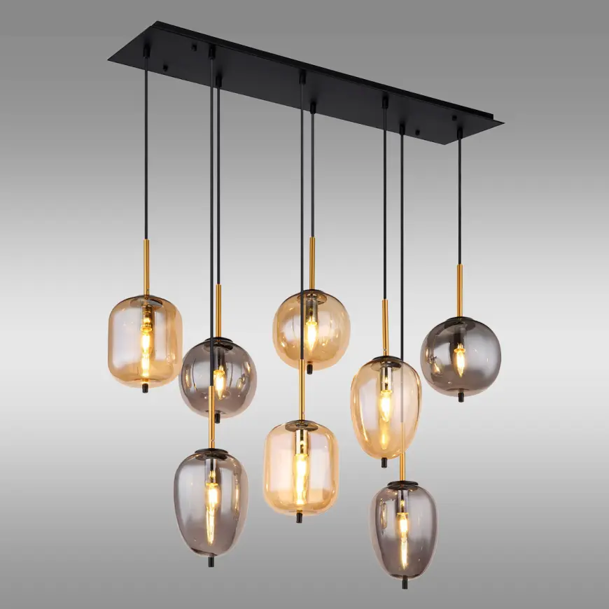 Závesné svietidlo  Blacky 15345-8A LW8