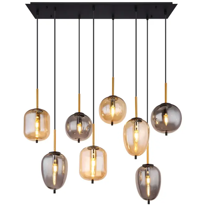 Závesné svietidlo  Blacky 15345-8A LW8,4