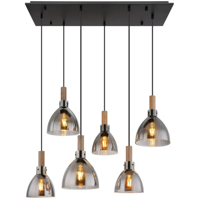 Závesné svietidlo Mattea 15550-6H LED LW6,4