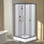Sprchový box štvorcový Elize 90x90x200 čierny,2