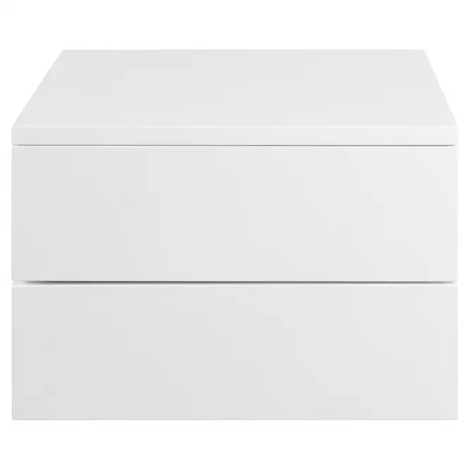 Nočný stolík Double biela 95760