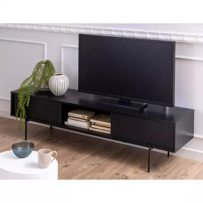 TV stolík Full II čierna