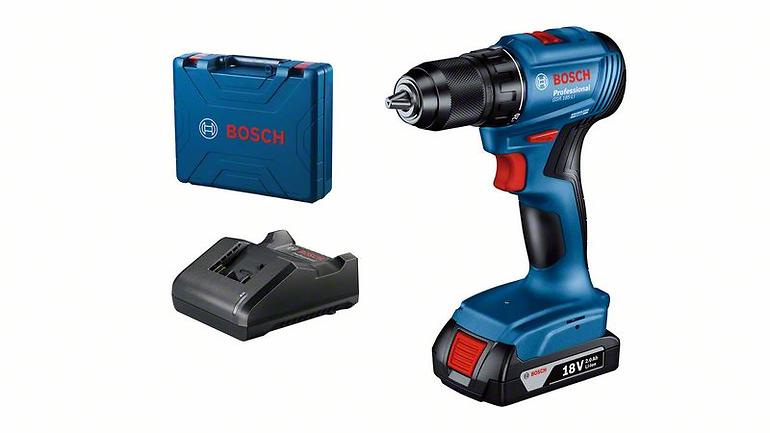 Skrutkovač - vŕtačka Bosch Professional 18V 1X2Ah GSR 185-LI