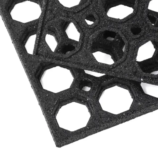 Rohož Honey Comb EU5000302 45x75 cm čierna,3