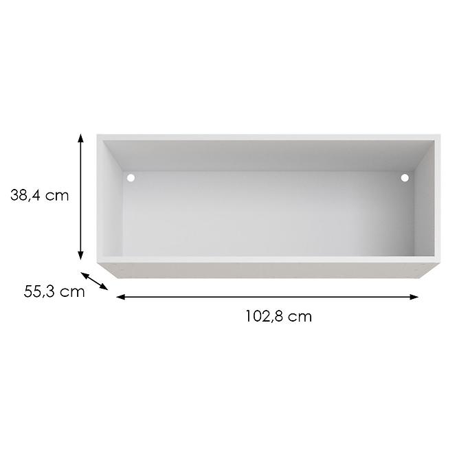 Nadstavec skrine 2D Ultra biela
