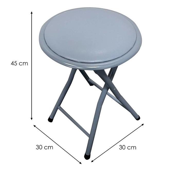 Skladacia stolička Dr-9-702 Mateo 8264 Grey,3