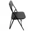 Skladacia stolička Dr-9-758 Luis 8267 Black čierna,2