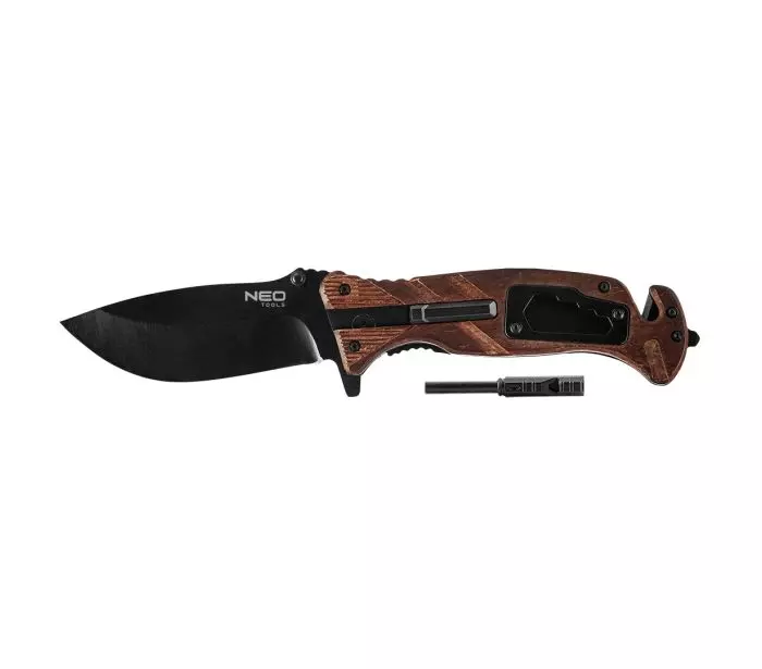 Fotografia produktu: Skladací nôž survival Neo 22 cm 6W1 63-107