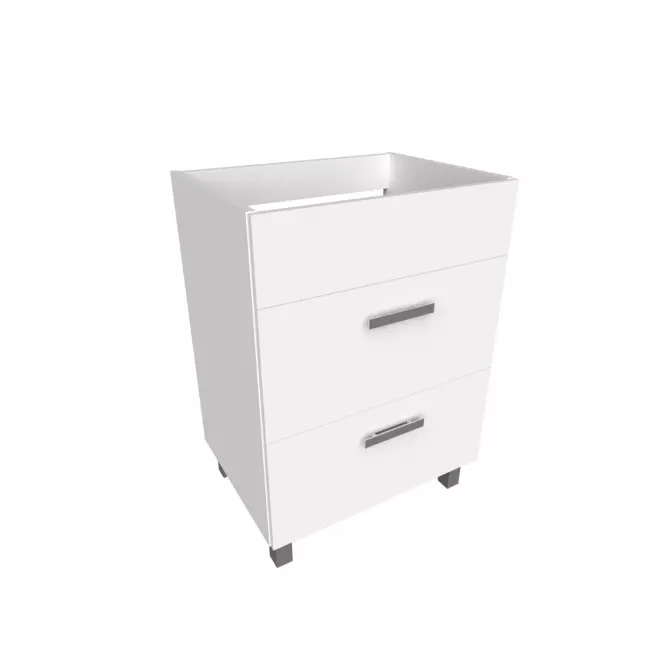Skriňka Beru 60cm 2S biela 
