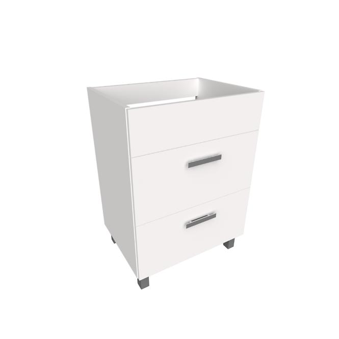 Skriňka Beru 60cm 2S biela 