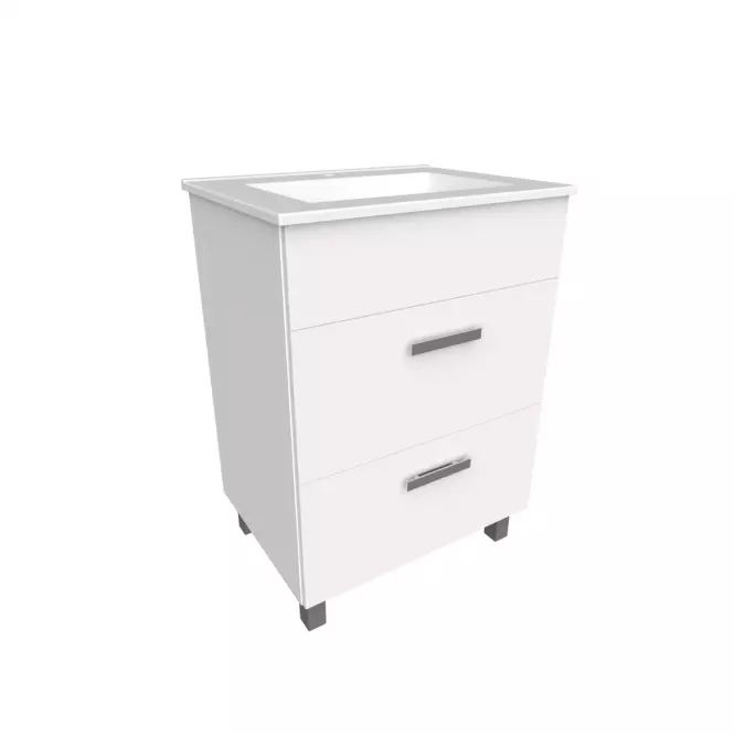 Skriňka Beru 60cm 2S biela 