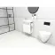 Kúpeľňová zostava WC MARI 40CM 1D BIELA,4