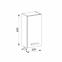 Skriňa závesná Songa 30cm 1D dub/biela,4