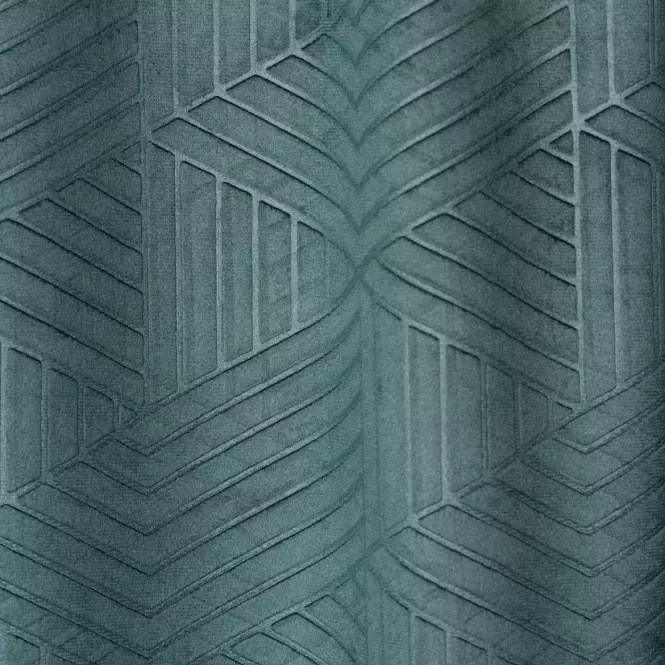 Záves na páske Blocks 135x245 zelená