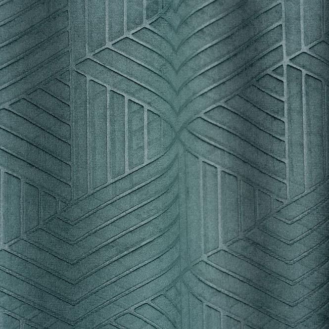 Záves na páske Blocks 135x245 zelená